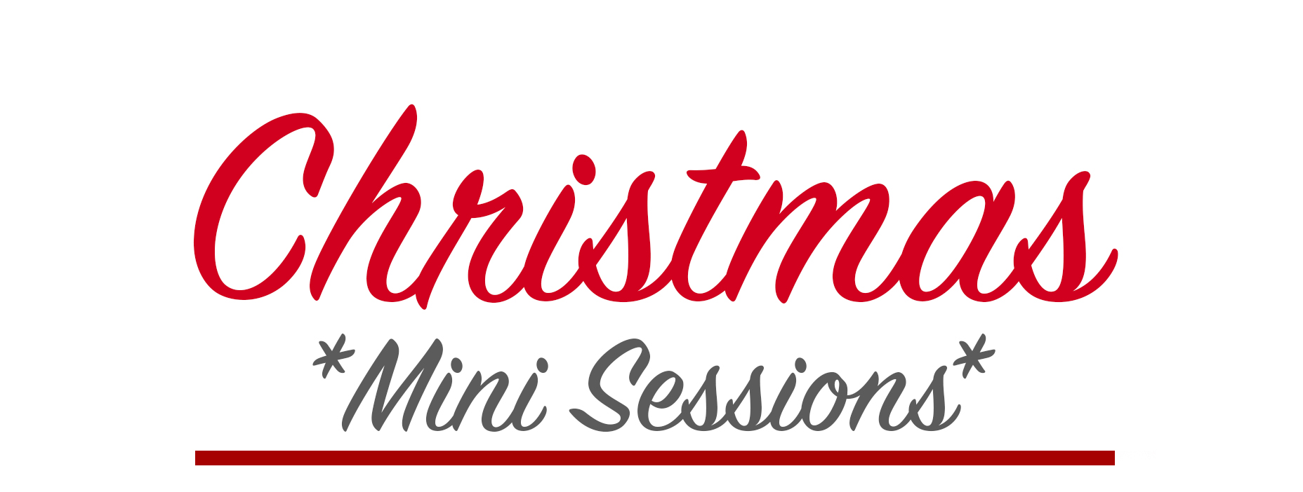 Christmas mini title